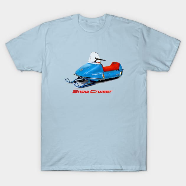 Snow Cruiser T-Shirt by Midcenturydave